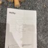 Habitat Melby 2 Drawer Bedside Table - White and Acacia - Image 4