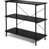 Habitat Huckley 3 Tier Steel Shelving Unit- Black